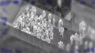 British police use thermal imaging to reveal illegal party of 200 people defying coronavirus restric