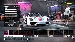 Porsche 918 Spyder 4.6 887ps Nfs Heat optiktuning