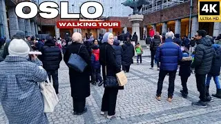 Oslo, Norway | Relaxing Walking Tour in Oslo | Ramadan Marking [4K HDR]