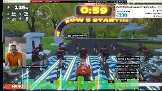 Zwift Team Time Trial - how the starting conveyor works