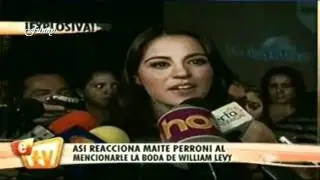 Reacciones de Maite Perroni frente a boda de William Levy || ETV