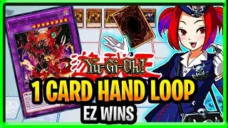 YuGiOh 1 Card Hand Loop Combo Easy Win Deck Phantom Knight Combo Deck 2021 Update