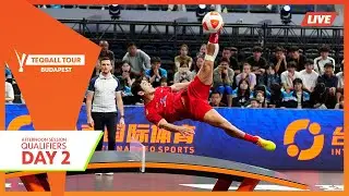 LIVE - Teqball Tour - Budapest | Day 2 I Afternoon Session