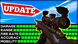 NEW COLD WAR UPDATE - SNIPER NERF!? - AK47 NERF & MORE!!!