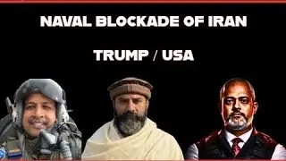What Is Trump Up To_ Naval Blockade Of Iran_ Israel | Dr MJ Augustine Vinod, Maj Toor, Aadi