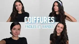 IDEES DE COIFFURES RAPIDES ET FACILES!