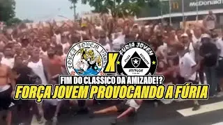 A POL&Ecirc;MICA ENTRE FOR&Ccedil;A JOVEM VASCO E FURIA JOVEM DO BOTAFOGO