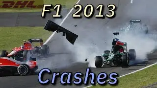 F1 2013 Crashes