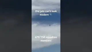 Old jets can&rsquo;t look modern #fighteraircraft #militaryjet #aviation #fighterjets ￼