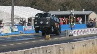 warwick drags - Aaron Roberts 600hp VW kombi