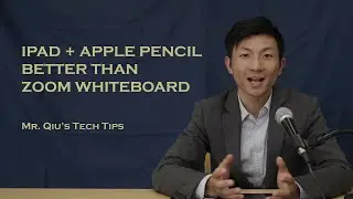 How to use iPad and Apple Pencil as whiteboard for Zoom class