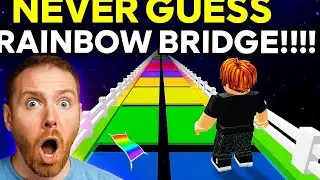 glass bridge squid game. Roblox Gaming Video. USA