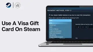 How To Use A Visa Gift Card On Steam 2024 (EASY)