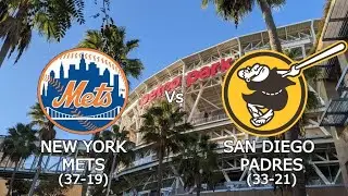 New York Mets vs San Diego Padres LIVE REACTION/Play-By-Play