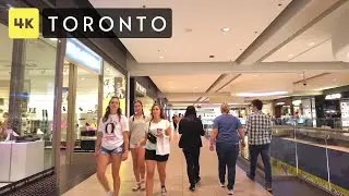 Toronto Eaton Centre - 4K Walking Tour