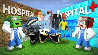 Mikey POOR vs JJ RICH Mob Hospital Battle in Minecraft (Maizen)
