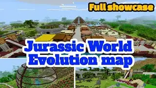 New Jurassic World map mcpe | Jurassic World Evolution by Pedrovisqui Company | Full Showcase