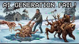 I Tried to Save a Cat... AI Created a Monster! 😱 (AI Generation Fails)