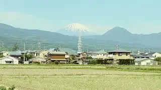Holiday on the way to mout fuji