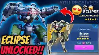 FINALLY Eclipse Unlock 😍😳 | Eclipse With Ember Gun 12 - Mech Arena