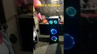 ara bihar home theatre system create tower monistor fire 🔥 create ara bihar GRC SONIC BASS