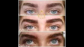 Demo Microblading Eyebrow at London  Conference  2019