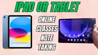 Tablet & ipad for Online Classes, Screen Recording, Note Taking features 
