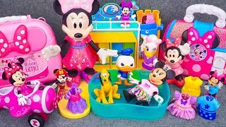 58 Minutes Satisfying with Unboxing Disney Minnie Mouse Swimming Pool Collection ASMR | Review Toys