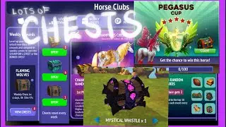 Club chests | Racing chest | Mystical whistle 😱💗 | Horse Riding Tales