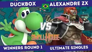 SMALL HOUSE SMASH 19 - AlexandreZx (Ganondorf) vs. DuckBox (Yoshi) - SSBU BRASIL - Smash Ultimate