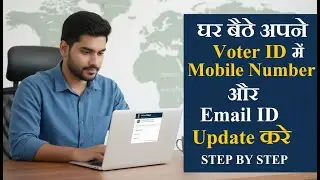Voter ID में Mobile Number और Email कैसे बदलें 2025 |Haryana, Punjab, UP, Rajasthan के लिए नया तरीका