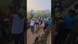 morning ride to Punchakkari team cyclotrivians #keralatourism #thiruvananthapuram #cycling