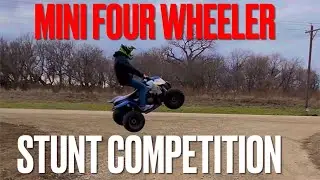 Mini Four Wheeler Testing (Funny)
