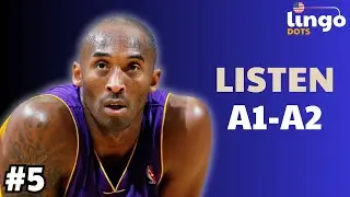 BASKETBALL | Beginner English Podcast | Listening For A1-A2 English