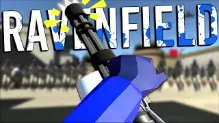 BEWARE THE ALMIGHTY MINIGUN! - Custom Weapons & Maps - Ravenfield Gameplay