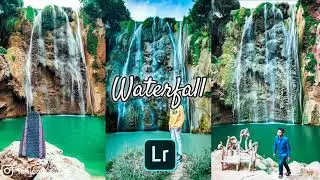 Waterfall || free download lightroom presets #lightroomediting #lightroompresets #lightroommobile