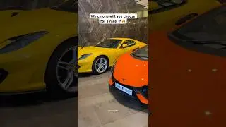 Which one will you choose ? 💀🔥 #lamborghini #ferrari #mumbai
