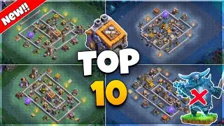 New! Top 10 Best Builder Hall 9 (Bh9) Base Layouts + Copy Link 2024 | Best Builder 9 Base Link - COC