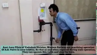 RS Valve operation by Assistant Loco Pilot