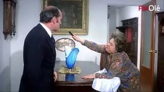 Rafaela Aparicio y Jos&eacute; Luis L&oacute;pez V&aacute;zquez en 'Duerme Duerme mi amor' (1975)