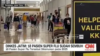 Dinkes Jatim: 18 Pasien Super Flu Sudah Sembuh