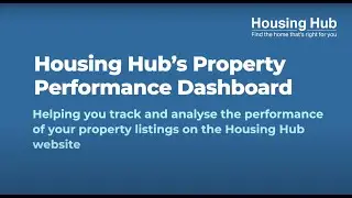 Housing Hub's Listing Performance Dashboard