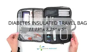Diabetes Insulated Travel Bag I SugarMedical.com
