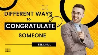 Different ways to congratulate someone