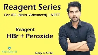 HBr+ Peroxide Reagent | kharasch effect | Antimarkownikoff rule | Best explanation | For #JEE #NEET