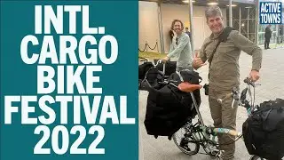 We had a wee bit of drama getting to the Cargo Bike Fest