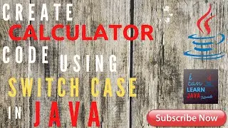 Calculator Program in JAVA | Using Switch Case | By Abhishek Bhatt | Simple Explanation | (HINDI)