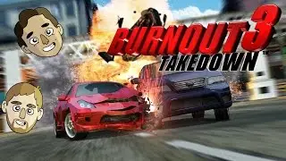 Let's Play Burnout 3 Multiplayer Part 1 | Destruction!