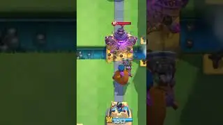 EVO HUNTER VS MEGA KNIGHT #clashroyale