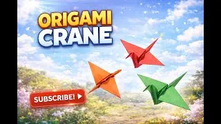 How to Make an Origami Crane Step by Step | Easy Paper Crane Tutorial